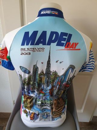 MAPEI Mapelastic SMS Santini Colnago Retro Vintage Team Cycling Jersey 3