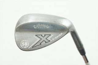 Callaway C - Grind X - Forged Vintage 58 - 10 58 Degree Wedge Flex Steel 0740391