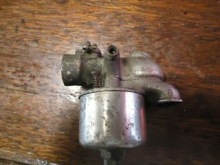 Vintage Schebler Model B Brass Hit Miss Gas Engine Garden Tractor Carburetor