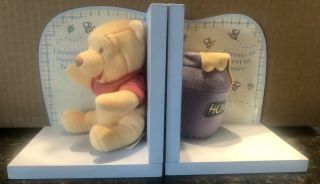 Vintage 1990s Dolly Disney Classic Winnie The Pooh Decorative Book Ends