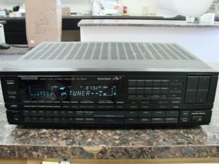 Vintage Kenwood Kr - V87r Audio Video Stereo Receiver