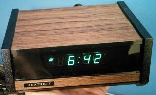 Restored Vintage Heathkit Gc - 1107 Digital Alarm Clock