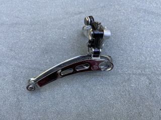 Vintage Campagnolo Record Front Derailleur Clamp On 28.  6mm