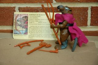 Vintage TMNT Master Splinter Action Figure - 1988 3