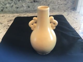 Vintage Catalina Deco Art Pottery Bud Vase Handles