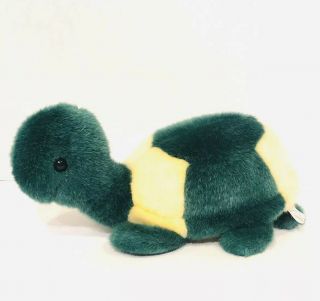 Vintage Sugar Loaf Green Turtle Plush Animal Toy