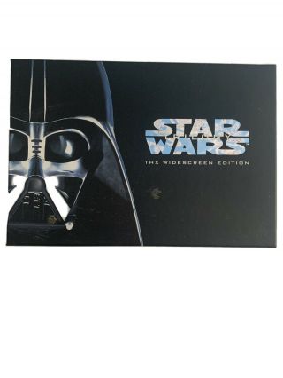 Star Wars Trilogy Thx Widescreen Edition Vhs Limited Edition Box Set 