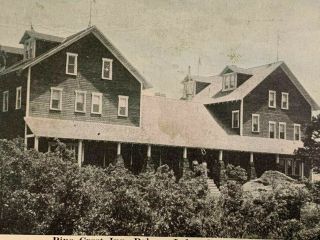 Vintage Postcard Pine Crest Inn Palmer Lake Co