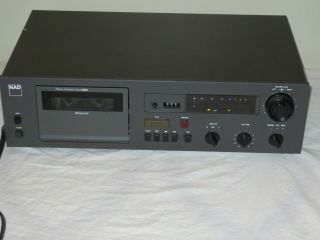 Vintage Nad 6325 Dolby B & C Stereo Cassette Tape Deck