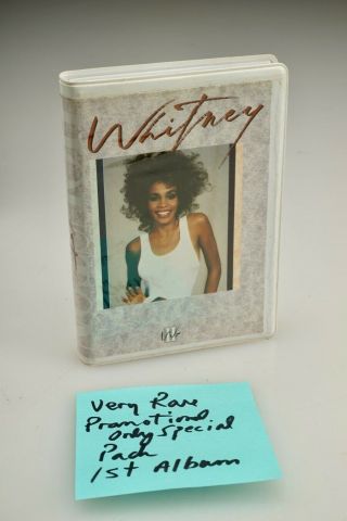 Vintage 1985 Promo Whitney Houston First Album Cassette Tape Arista 408141