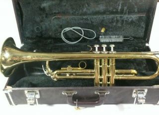 ✰yamaha Ytr - 232 Vintage Trumpet With Case - Japan✰