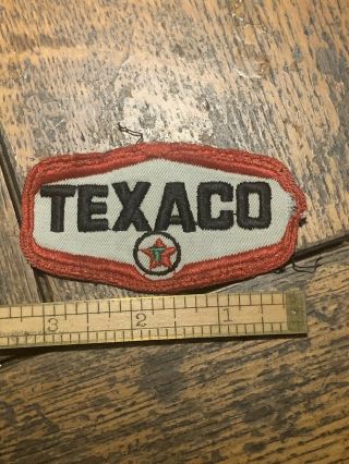 Vintage Texaco Uniform Gas & Oil Embroidered Racing Hot Rod Patch Garage 2