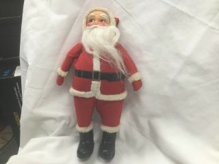 Vintage Santa Claus Doll 11 Inch Tall