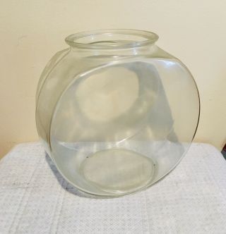 Vintage Classic Style Glass Fish Bowl Starter Fish Tank