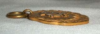 Vintage Brass & Enamel Medal Badge ASA AAS SAA Military Army Fraternal Veterans 3