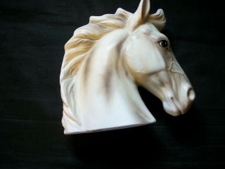Vintage Lefton Horse Head Vase - Planter - Horse Collectible - Shelf Decoration -