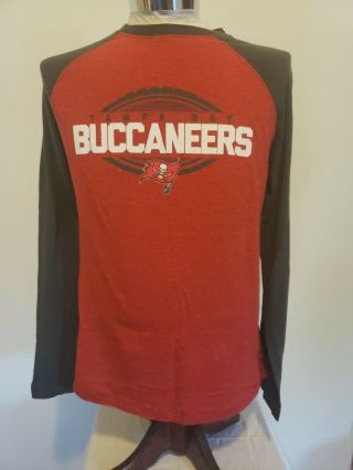 Vintage Tampa Bay Buccaneers Long Sleeve Nfl Football T Shirt Size M