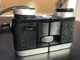 Vintage Selsi Binoculars 3 x 28 Coated Lens Sports Opera Made in Japan RARE 2