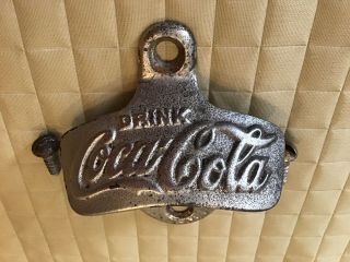Vintage Starr X Wall Mount Coca - Cola Bottle Opener,  Made In Usa
