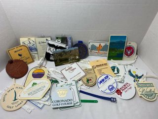 Golf Bag Tags Miscellaneous.  Arizona Courses And Elsewhere.  Total 30.  Vintage