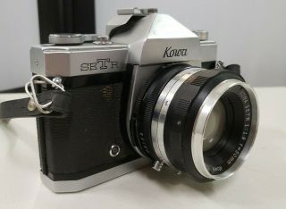 Vintage Camera Kowa Setr 50mm Metal Body With Strap Made in Japan 2