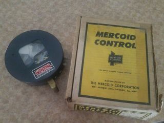 Vintage Nos Mercoid Control Da 31 - 2 Rg.  7 5 - 150 Psig.  Pressure Control