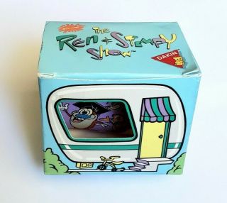 Vintage 1992 The Ren & Stimpy Show Stickers Set - Nickelodeon Series Happy Joy