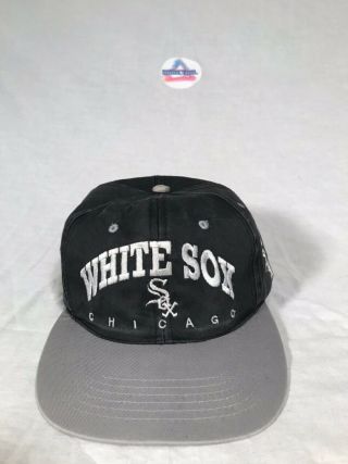 Youth Mlb Chicago White Sox Snapback Hat Baseball Cap Vintage Throwback H39