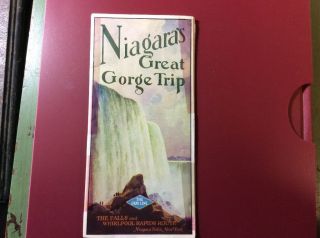 Vintage Brochure Of Niagara 