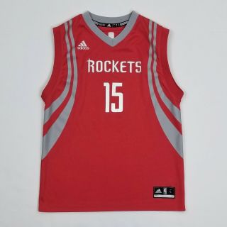 Houston Rockets Capela Jersey By Adidas Vintage Youth L / Small Vtg Hawks