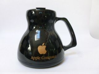 Vintage 1980s Apple Macintosh Computers Logo Plastic Coffee Tea Mug Cup