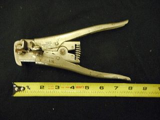 Vintage Heavy Duty E - Z Wire Stripper By Ideal Industries Made In The Usa