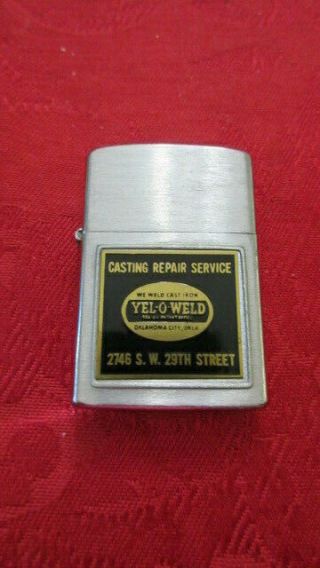 Vintage Nesor - Rosen Japan Novelty Cigarette Lighter Oklahoma City Yel - O Weld Ok
