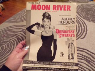 Vtg 1961 Moon River Audrey Hepburn Breakfast At Tiffany 