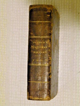 Vintage Book 1831 Buffon 