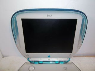 Vintage Apple MAC iBook G3 M2453 Clamshell Blue FOR PARTS/REPAIR 3