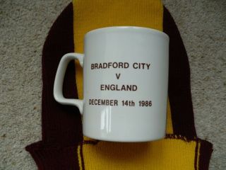 Bradford City Football Club Vintage Mug Return To Valley Parade Ground,  Hat