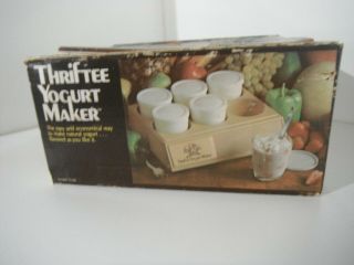 Vintage Thriftee Yogurt Maker Model Ty - 66 Box Great