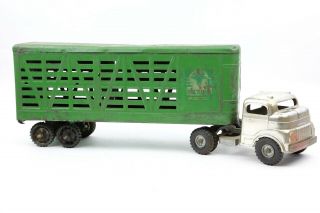 Structo Cattle Farms Truck And Trailer 1950 