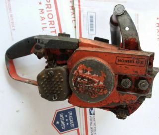 Vintage Homelite Ez Ut10537 Automatic Chainsaw Rare Old Chainsaw