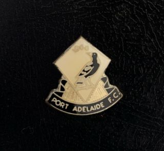 1966 Port Adelaide Magpies Football Club Vintage Pin Badge Sanfl