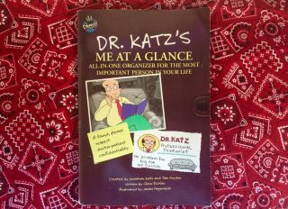Vintage Dr.  Katz: Me At A Glance (1996) Book Glenn Eichler Comedy Central No Mod