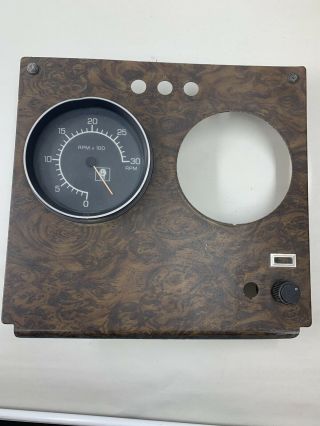 Vintage 5 " Kenworth Panel With Tachometer Gauge P/n K152 - 444 - 1