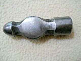 Vintage PLUMB 4 oz Ball Pein Peen Hammer Head / Machinist / Jeweler 3