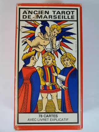 Grimaud Tarot Of Marseille Vintage Tarot Cards 1963 No Booklet