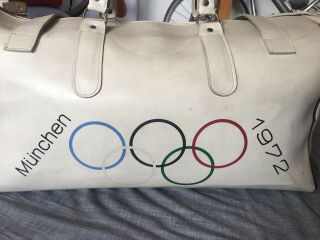 Vintage Olympic Munich 1972 Sports Bag.  1972