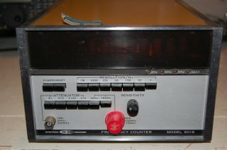 Vintage Systron Donner Model 6016 Frequency Counter