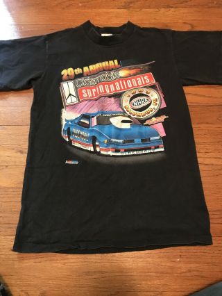 Oldsmobile 29th Annual Springnationals 1993 Columbus,  Ohio Vintage Shirt Medium
