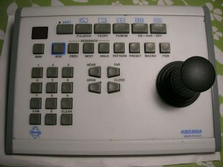 Vintage Cctv Remote Control Console Unit (pelco Kbd300a)