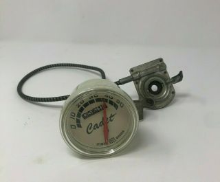 VTG 1950 ' S STEWART WARNER CADET BICYCLE 50 MPH SPEEDOMETER.  With Cable 3